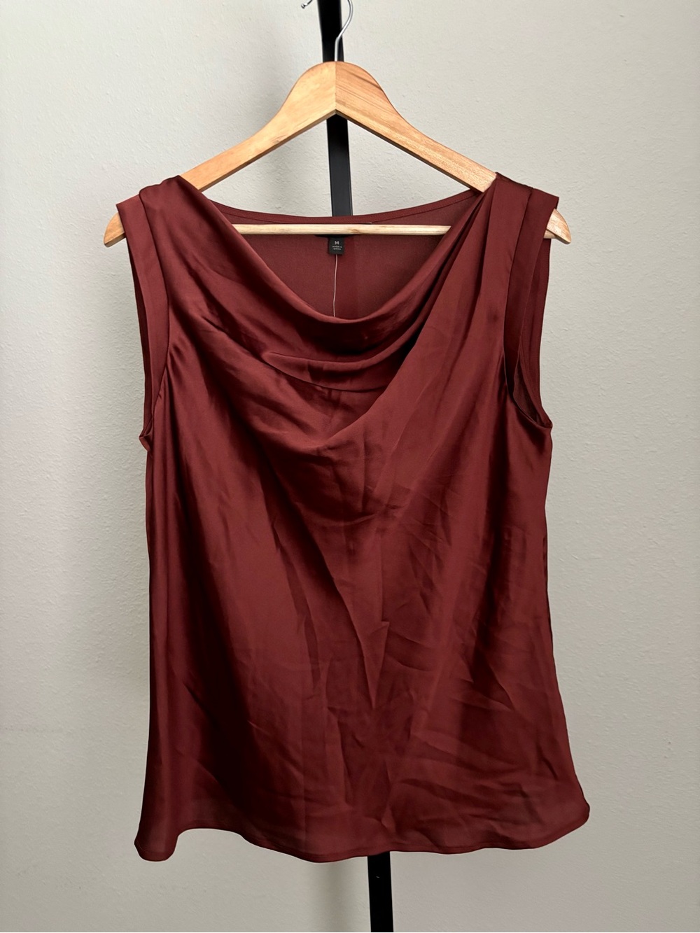 Banana Republic Cowl Neck Satin Top